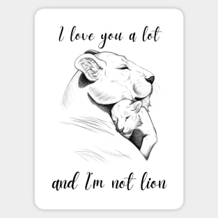 Mother’s Day Lions Sticker